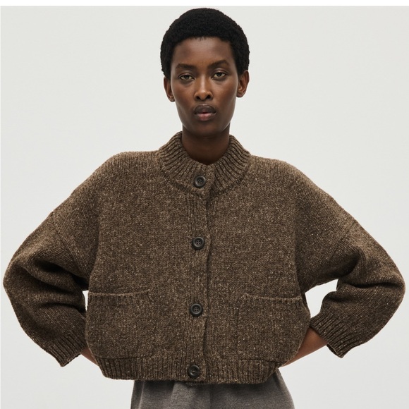 Babaa cardigan no. 23 in oak - Picture 1 of 12